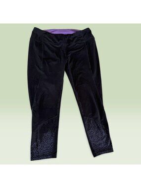 Tangerine Black Leggings size Medium